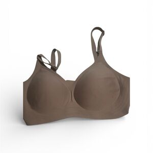 No Brand Seamless Taupe Bra- 2XL